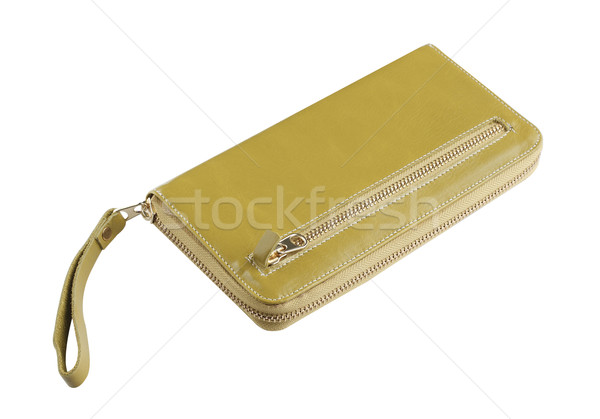 Beautiful lady wallet genuine leather made a nice accessories Stock photo © JohnKasawa
