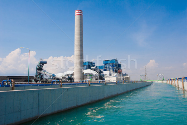 Water and wastewater treatment in the petrochemical site Stock photo © JohnKasawa