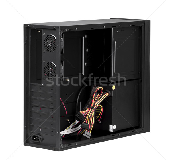 Open computer case to install your hardware and accessory system Stock photo © JohnKasawa