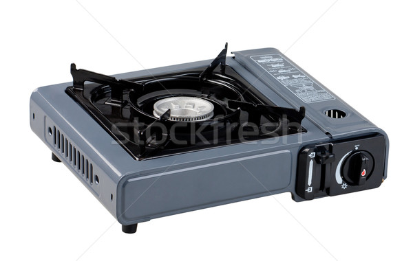 Stock photo: Portable gas stove 