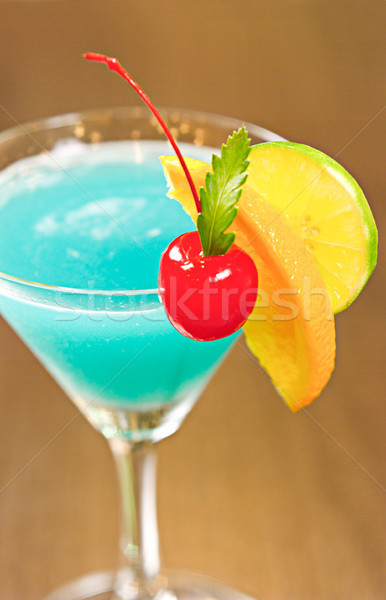 Tequila Świt miękkie koktajl napojów szkła Zdjęcia stock © JohnKasawa