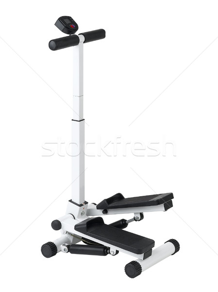 Twister stepper with handle bar and scale panel the excercise to Stock photo © JohnKasawa