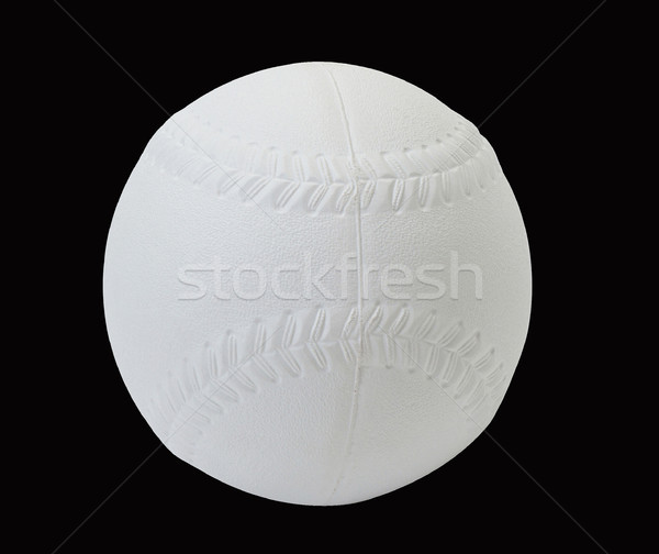 Baseball display isolated on black background Stock photo © JohnKasawa