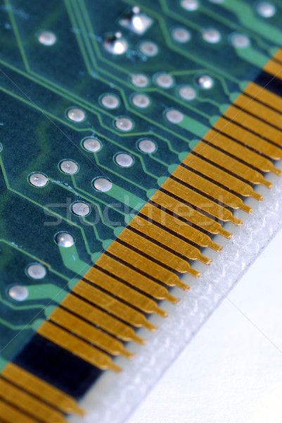 Close-up view of the computer circuit board  Stock photo © johnkwan