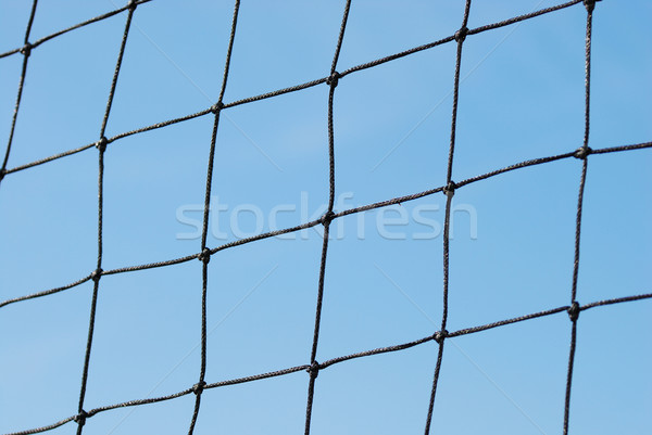 View calcio pallavolo net cielo Foto d'archivio © johnkwan