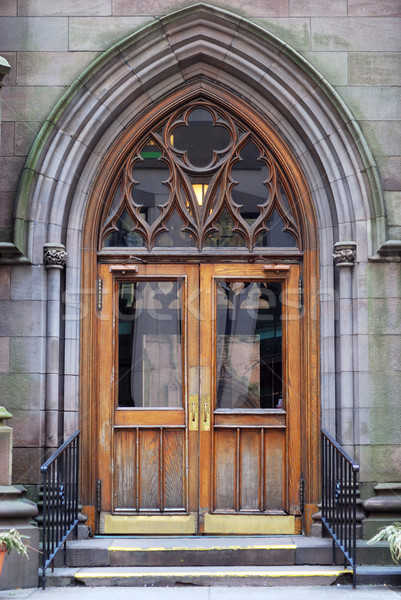 Entrada edad iglesia ciudad viaje arquitectura Foto stock © johnkwan