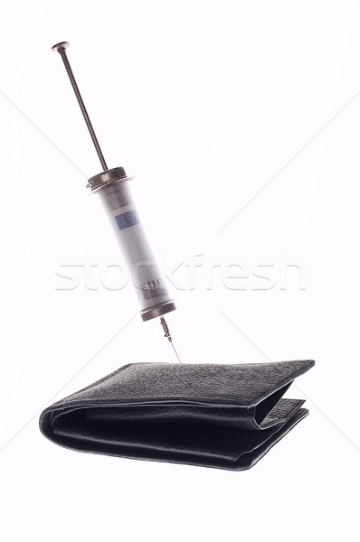 Efectivo inyección médicos jeringa dinero dentro Foto stock © johnnychaos