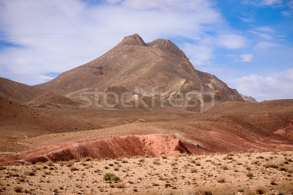 Tal Atlas Berge Marokko Reiseziel schließen Stock foto © johnnychaos