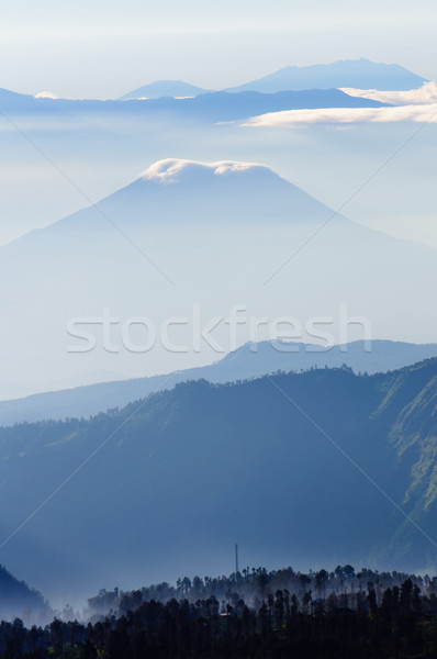 Bromo volcano in Indonesia Stock photo © johnnychaos