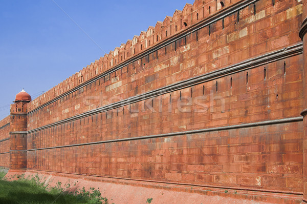 Red Fort in Old Delhi, India Stock photo © johnnychaos