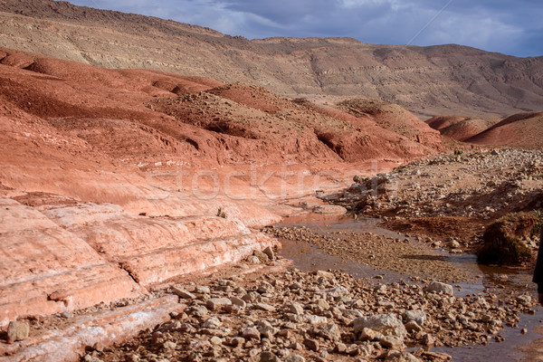 Nomad Valley in Atlas Mountains, Morocco Stock photo © johnnychaos