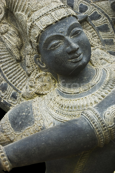 Krishna shiva statua pietra oggetto dio Foto d'archivio © johnnychaos