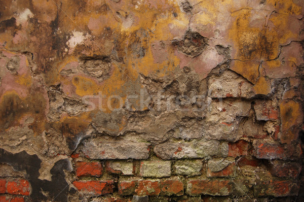 Old brick wall Stock photo © johnnychaos