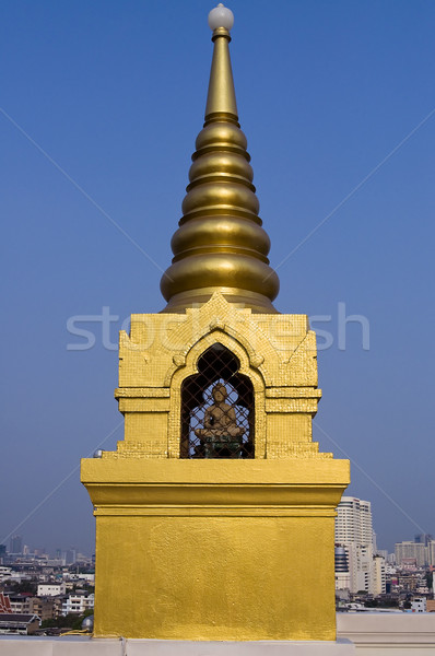 Buddha statue at Golden Mount in Bangkok Stock photo © johnnychaos