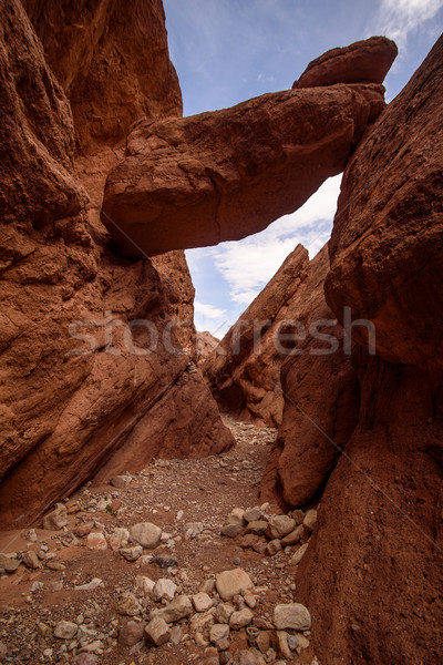 Scénique paysage atlas montagnes Maroc [[stock_photo]] © johnnychaos
