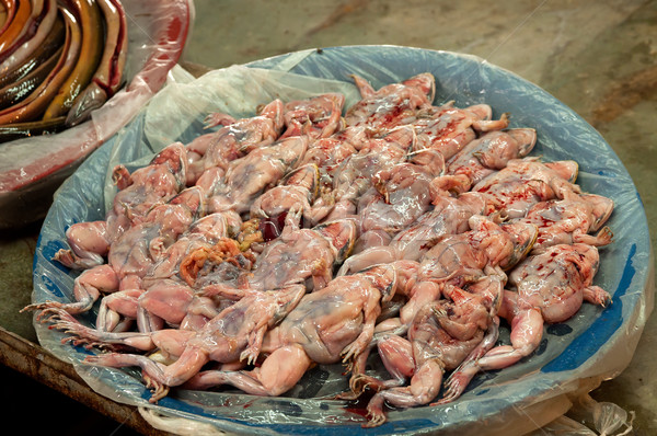 [[stock_photo]]: Fraîches · locale · alimentaire · marché · Thaïlande · vert