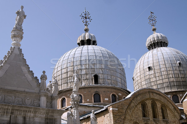 St Mark's Basilica relief, Venice, Italy Stock photo © johnnychaos