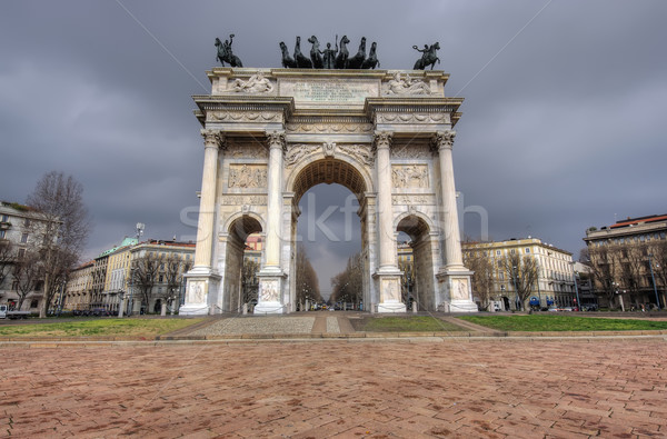 Arch of Peace, Milano Stock photo © johny007pan
