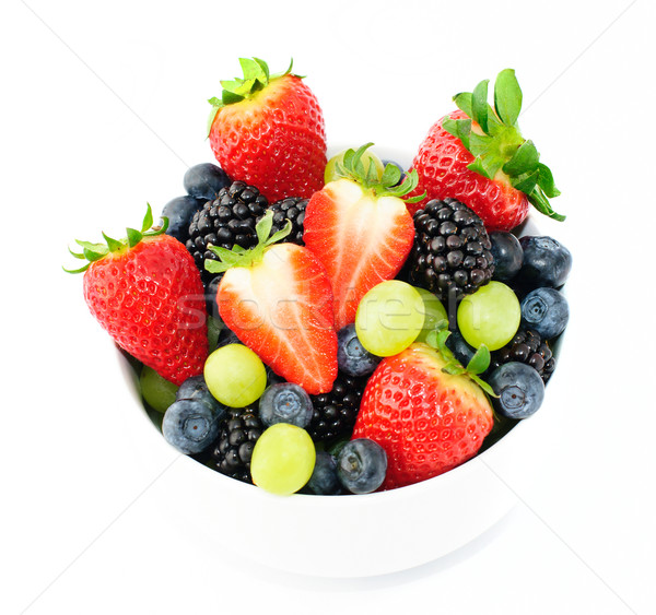 Fresh fruit salad mix Stock photo © Johny87