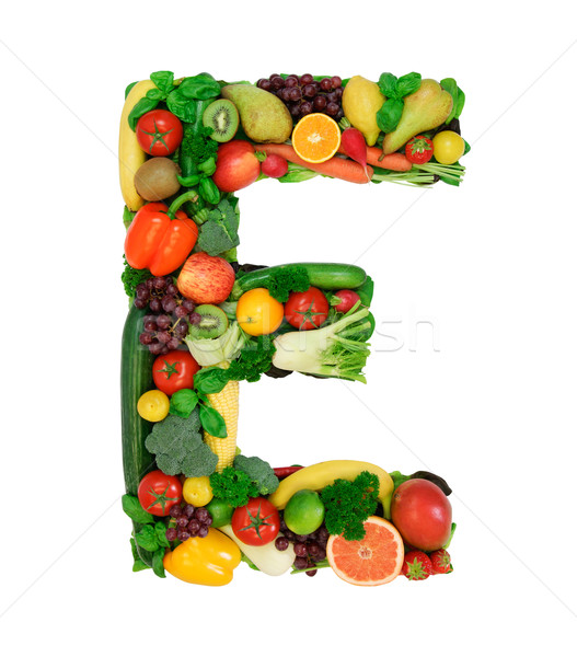 Healthy alphabet - E2 Stock photo © Johny87