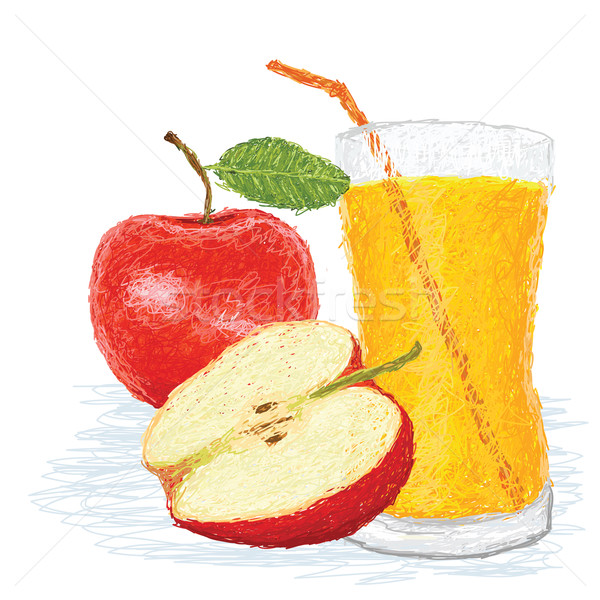 apple fruit Stock photo © jomaplaon