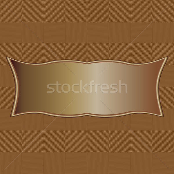 bronze-label Stock photo © jomaplaon