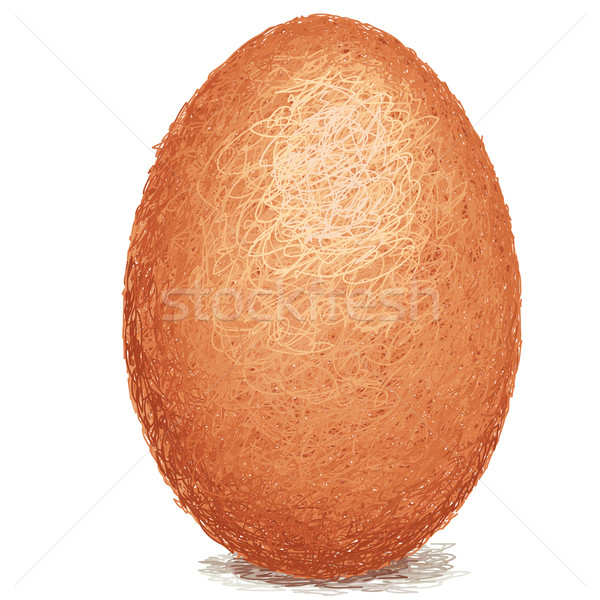 brown-egg Stock photo © jomaplaon