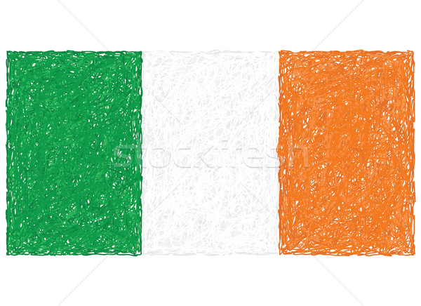 flag of ireland Stock photo © jomaplaon