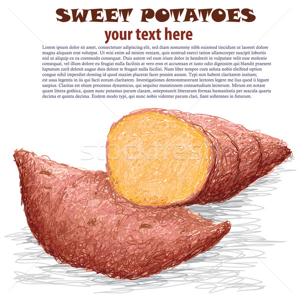 sweet potatoes Stock photo © jomaplaon