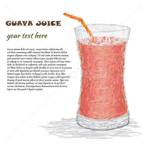 guava juice Stock photo © jomaplaon