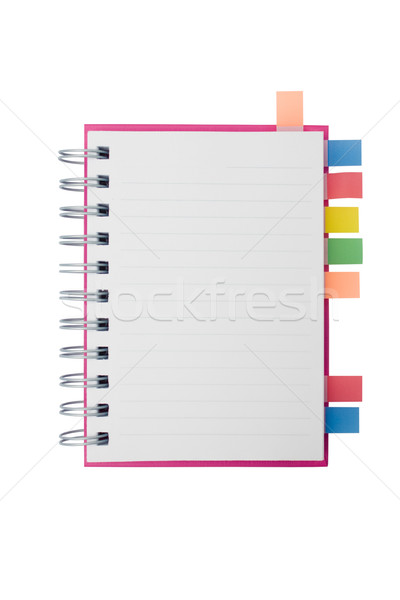 Página em branco caderno membro separado negócio escritório Foto stock © jomphong