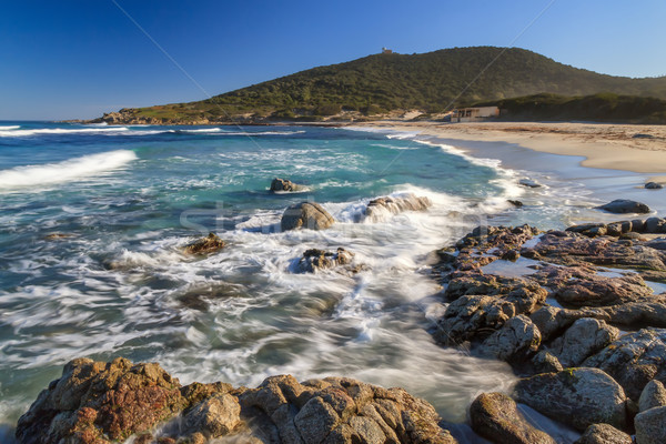 Bodri beach near Ile Rousse in Corsica Stock photo © Joningall