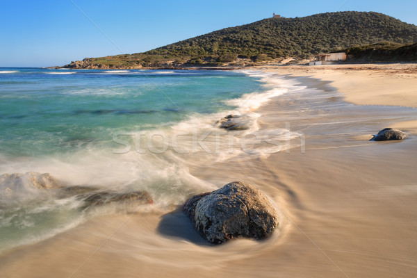 Bodri beach near Ile Rousse in Corsica Stock photo © Joningall