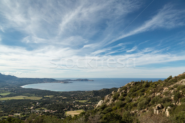 Stock photo: Calvi Bay in Balagne region of Corsica
