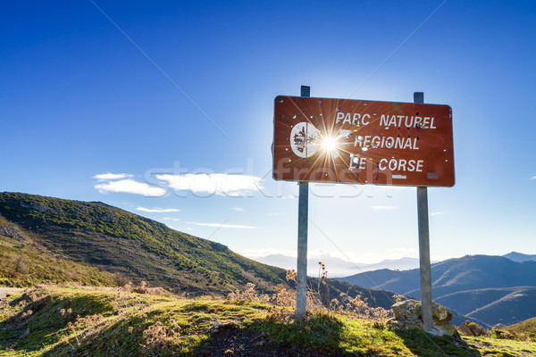Stock photo: Parc Natural De Corse, Balagne, Corsica