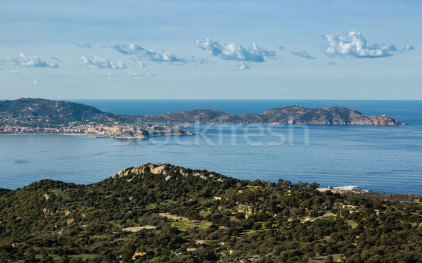 Calvi Bay in Balagne region of Corsica Stock photo © Joningall