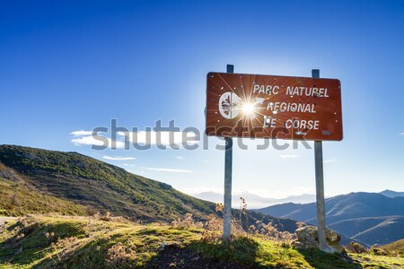 Parc Natural De Corse, Balagne, Corsica Stock photo © Joningall