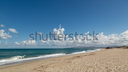 Beach at Platamona near Porto Torres in Sardinia Stock photo © Joningall