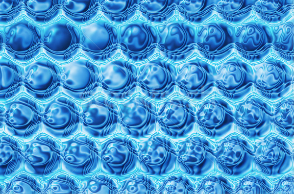 Soyut mavi su oluşturulan doku dizayn Stok fotoğraf © jonnysek