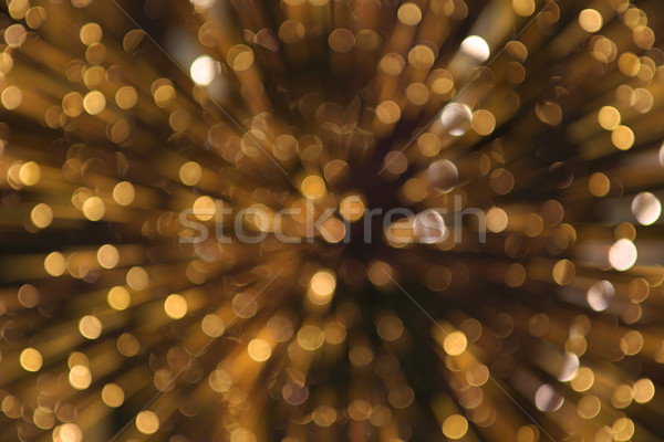 Christmas mooie gouden kerstmis lichten ontwerp Stockfoto © jonnysek