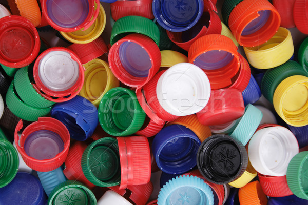 plastic cpas background Stock photo © jonnysek