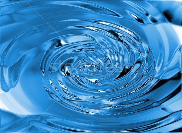 Foto d'archivio: Abstract · blu · acqua · generato · texture · design