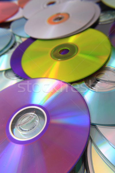 Color cd datos agradable tecnología negocios Foto stock © jonnysek