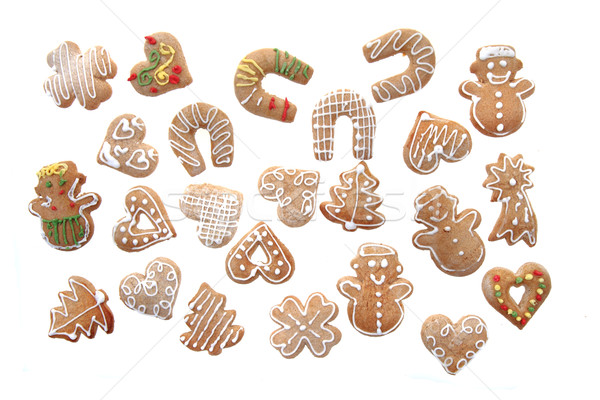 christmas ginger bread isolated Stock photo © jonnysek