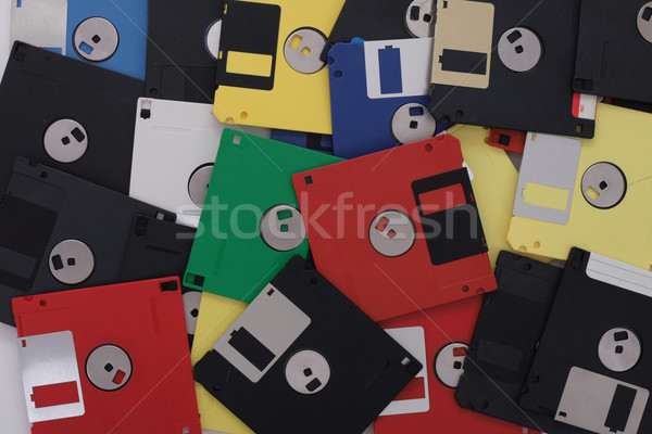 Stock photo: floppy discs