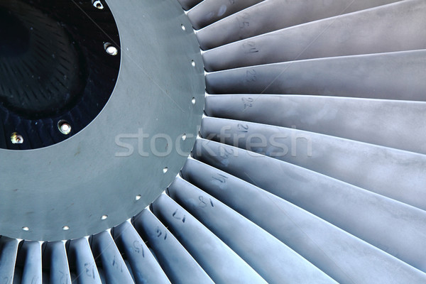 airplane turbine a very nice technology background Stock photo © jonnysek