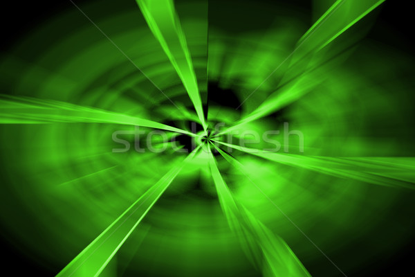 abstract green twirl background Stock photo © jonnysek