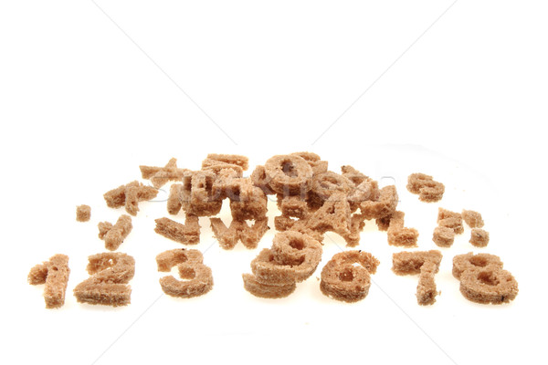bread alphabet  Stock photo © jonnysek