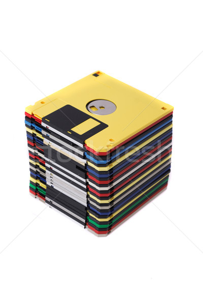 Stock photo: floppy discs