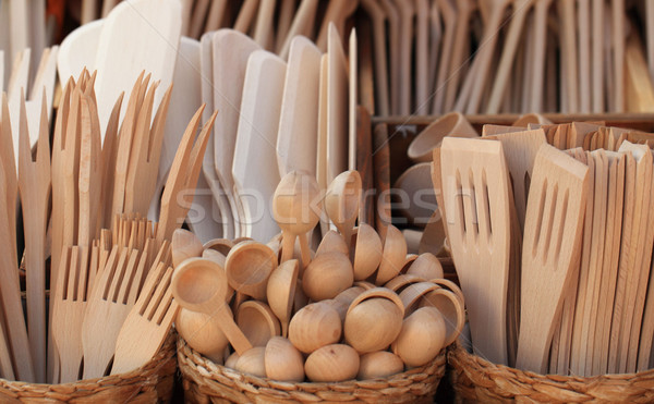 kitchen wooden equipment  Stock photo © jonnysek